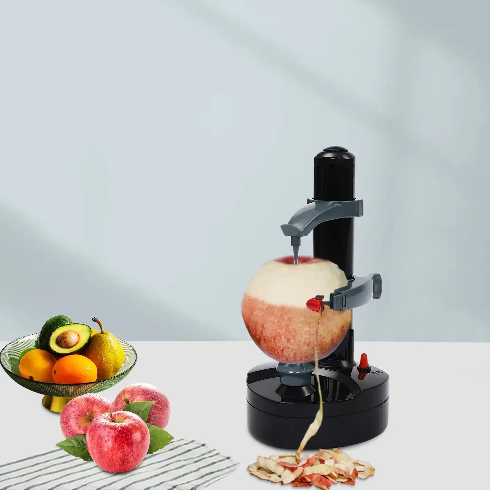 Automatic Electric Vegetable & Fruit Peeler – Stainless Steel Multi-Function Kitchen Tool