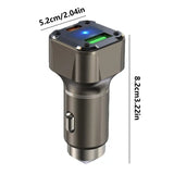 30W USB-C Car Charger – Multi-Function Fast Charging Adapter with Safety Hammer Design for Cars & SUVs
