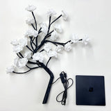 LED Rose Tree Lights – 24 LEDs USB Operated Table Lamp, Romantic Atmosphere Lighting for Wedding, Party, Birthday & Home Decoration