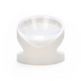 High-Foot Raised Pet Bowl – Anti-Overturn Elevated Feeder with Food & Water Combo