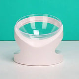 High-Foot Raised Pet Bowl – Anti-Overturn Elevated Feeder with Food & Water Combo