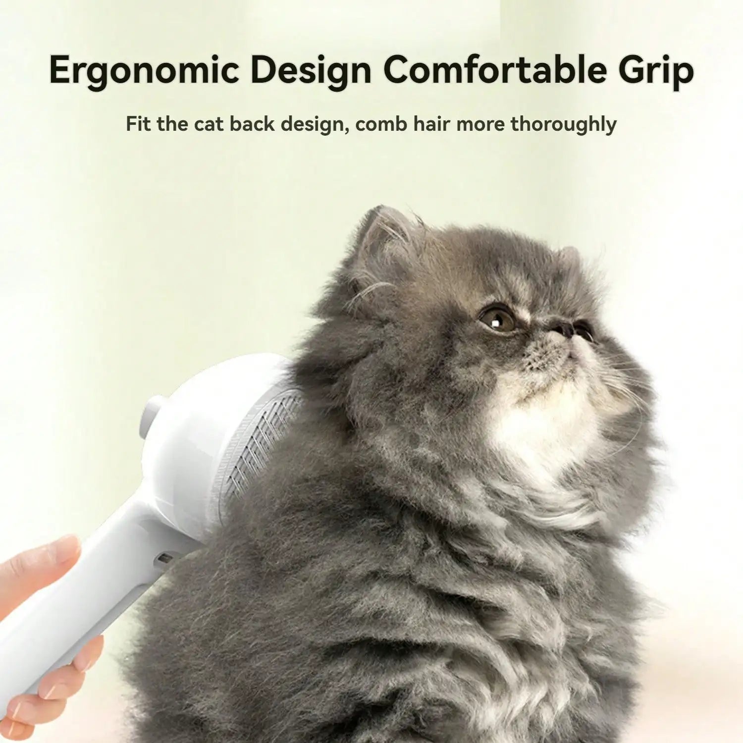 Cat Steam Brush – Pet Hair Removal & Grooming Comb with Spray Function for Cats, Dogs & Small Animals