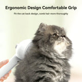 Cat Steam Brush – Pet Hair Removal & Grooming Comb with Spray Function for Cats, Dogs & Small Animals