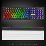 NPET K10V3 Gaming Keyboard – 104-Key Wired RGB Backlit Keyboard for Windows Laptop