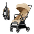 Standard Stroller Seat – Foldable & Portable Luxury Baby Carriage with 360° Swivel for Newborns & Toddlers 👶✨