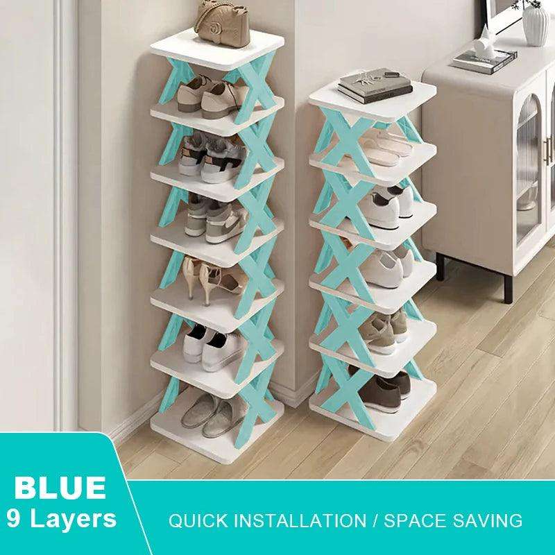 Shoe Organizer Rack – Multi-Layer, Detachable, Space-Saving Shelf for Home Use - PulinGO