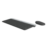 Logitech Slim Wireless Keyboard and Mouse Combo – Low-Profile Compact Layout with 2.4GHz Connection & Long Battery Life
