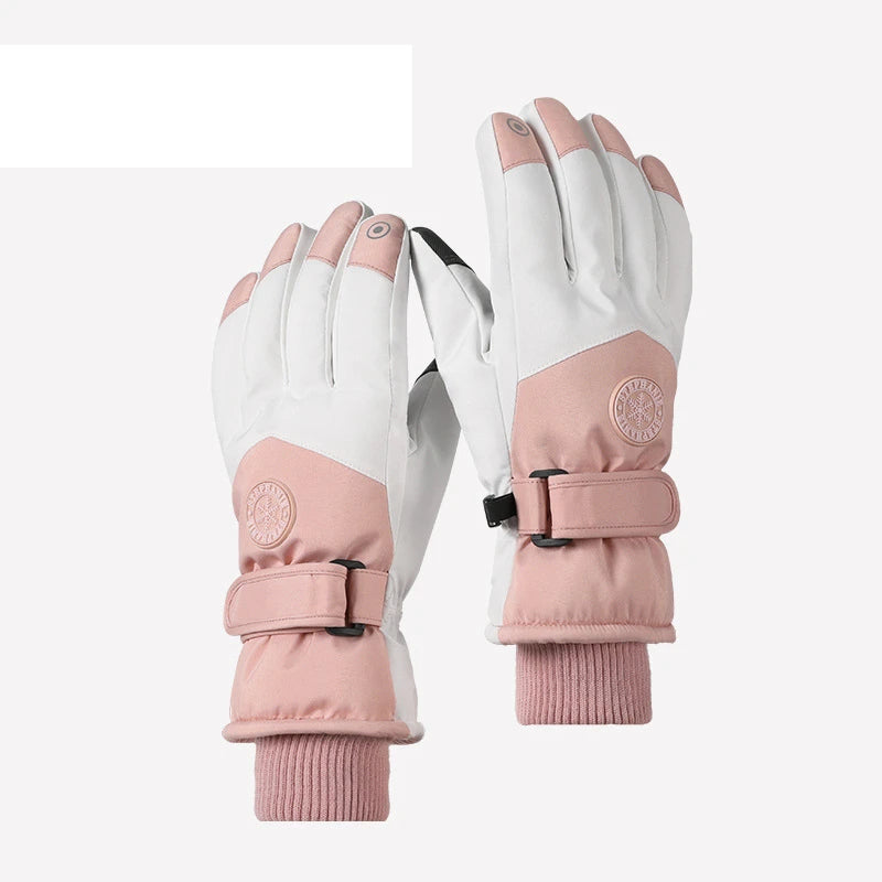 Ski Gloves Waterproof Thermal Snow Mittens – Touchscreen Winter Gloves for Men & Women Snowboard & Snowmobile