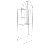 3-Tier Over The Toilet Storage Rack – Freestanding Metal Bathroom Shelf, Space-Saver Organizer