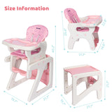 Convertible High Chair for Babies & Toddlers (Approx. 6 months-3 years)