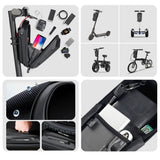 2–3L Electric Scooter & Bicycle Hard Shell Front Bag – Waterproof EVA Storage Pack for M365/Pro 2 & Universal Models