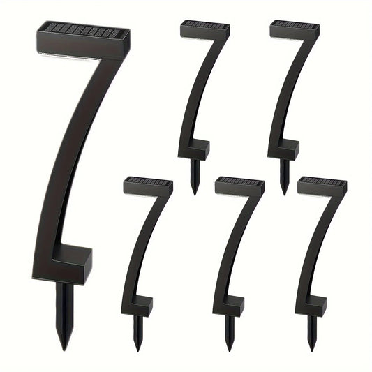 6-Pack Bright Solar Outdoor Pathway Lights – 12H Solar Garden Landscape Lights with Auto On/Off for Yard & Walkway