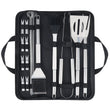 “20-Piece BBQ Grill Tool Set – Heavy Duty Stainless Steel Barbecue Utensils & Accessories Kit for Outdoor Grilling”