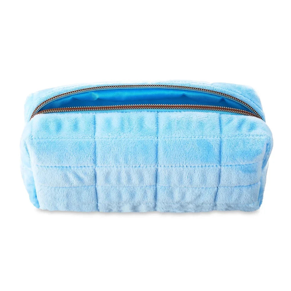 Soft Quilted Pencil Pouch – Stylish Zippered Organizer for School & Travel