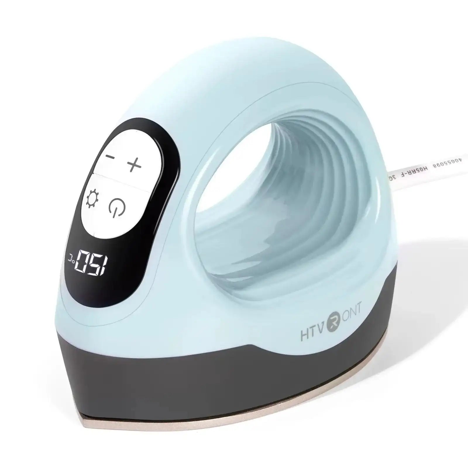 HTVRONT 2nd Gen Portable MINI Heat Press Machine DIY Auto Easy Heating Transfer Iron On HTV for Clothes Bags Shoes Hat T-shirts - PulinGO