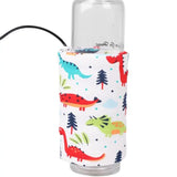 Portable USB Baby Bottle Warmer – Milk Heater with Storage & Insulation for Feeding On-the-Go 🍼⚡👶