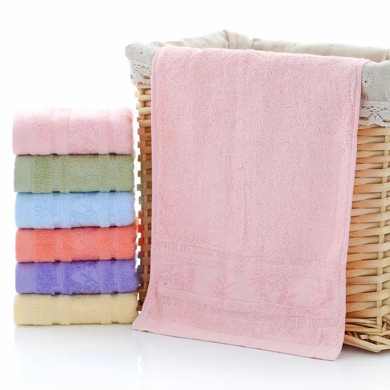Bamboo Fibre Face Towel – Soft, Highly Absorbent Household Bath Towel