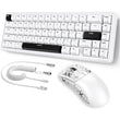 Mambasnake X Attack Shark X65 HE Wired Gaming Keyboard and R1 Mouse Combo – Rapid Trigger Magnetic Switch Keyboard with RGB Backlight