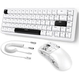 Mambasnake X Attack Shark X65 HE Wired Gaming Keyboard and R1 Mouse Combo – Rapid Trigger Magnetic Switch Keyboard with RGB Backlight