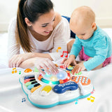 Baby & Toddler Musical Activity Learning Table – Educational Toy with Lights & Sounds for 6–36 Months Boys & Girls