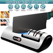 Fully-Automatic Electric Knife Sharpener – 4-Stage Precision Sharpening Machine for Kitchen Knives 🍴🔪 Electric Knife Sharpener