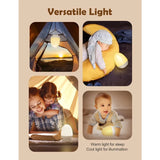 Jolywell Baby Night Light – Portable Egg-Shaped Nursery Lamp with Stable Charging Pad & Touch Control, Soothing LED Nightlight for Kids & Breastfeeding
