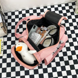 Oxford Fitness Bag – Multifunctional Small Training Bag with Adjustable Strap & Large Capacity