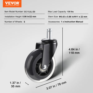 3 in Single Wheels