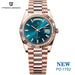 Rose gold blue