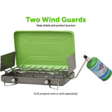 Flame King 2‑Burner Portable Propane Camping Stove – 20 000 BTU Dual Burner Outdoor Cooking Station