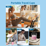 Portable Blender with Button 450W – Professional Kitchen Smoothie & Shake Maker