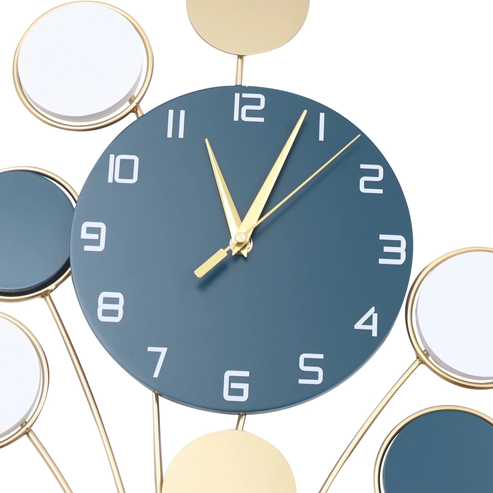 Large Wall Clock – Silent Battery Operated Hot Air Balloon Design, No-Drill Installation 🕒🎈