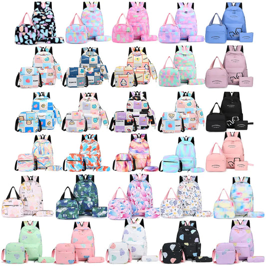 Chic Korean-Japanese Style Large Capacity Student Backpack – Junior & High School Teen Girls