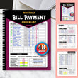 Monthly Bill Organizer – Budgeting & Payment Tracking Notebook for Financial Planning 📒