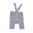Infant Solid Color Suspender Tights – High Waist Knitted Leggings for Baby Boys & Girls, Stylish Toddler Outfit