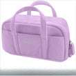 Large Soft Corduroy Zip Pencil Case – 6-Compartment Aesthetic Organizer (Purple)