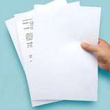 2500 Sheets A4 Printer Paper – 4-Pack Office Printing Paper (500 Sheets Each) for Documents, Images, Menus & Invitations