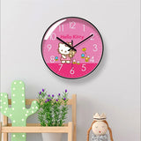 Cute Hello Kitty Wall Clock – Silent Non-Ticking Quartz Clock for Kids’ Bedroom & Nursery | Noiseless Sweep Movement