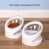 High-Foot Raised Pet Bowl – Anti-Overturn Elevated Feeder with Food & Water Combo
