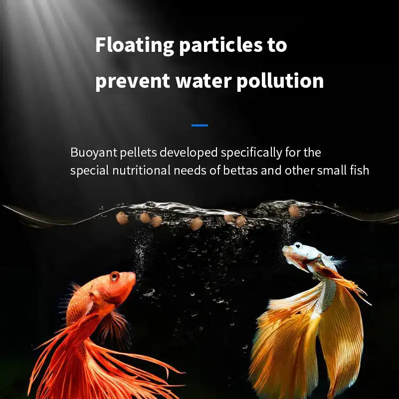 High-Protein Betta Fish Feed – Bio-Gold Pellets for Betta Health & Clean Water