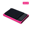 Slim Aluminum RFID Wallet – Automatic Pop-Up Credit Card Holder with Elastic Back Pouch 💳⚡