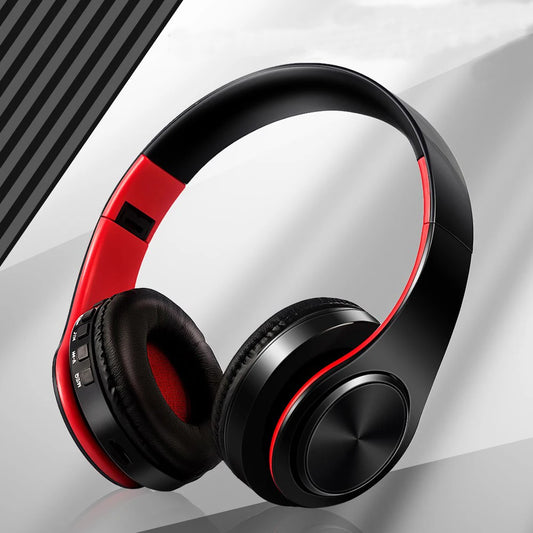 “2025 Upgraded Wireless Bluetooth Headphones – Over-Ear Stereo Headset with Mic for Music, Sports, Smartphone, TV & PC”