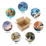 50 Pack Corrugated Cardboard Boxes – 10″×8″×6″ Kraft Paper Boxes, 3mm Thick Heavy-Duty Shipping Mailers