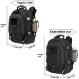 60L Military Tactical Backpack - Army Molle Rucksack for Outdoor