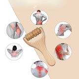 Wooden Massage Roller – Full-Body Cellulite Reduction & Muscle Relaxation Tool for Skin Health and Recovery