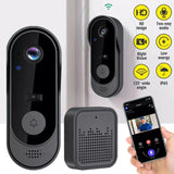 1080P Wireless WiFi Video Doorbell – Tuya Smart Home Camera with PIR Motion Detection & Two-Way Intercom 📹🔔