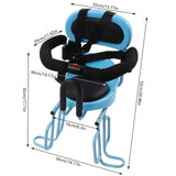 Lixada Universal Bike Child Safety Seat – Bicycle Child Safety Seat with Safety Fence, Foot Pedals & Seat Belt for Baby/Toddler