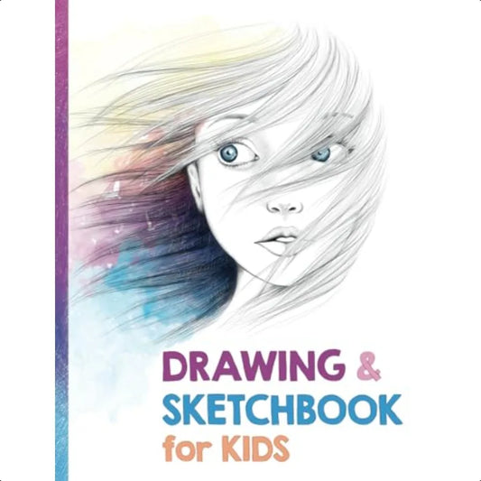 8.5×11″ 100-Page Blank Sketchbook – Versatile Drawing, Doodling & Writing Pad