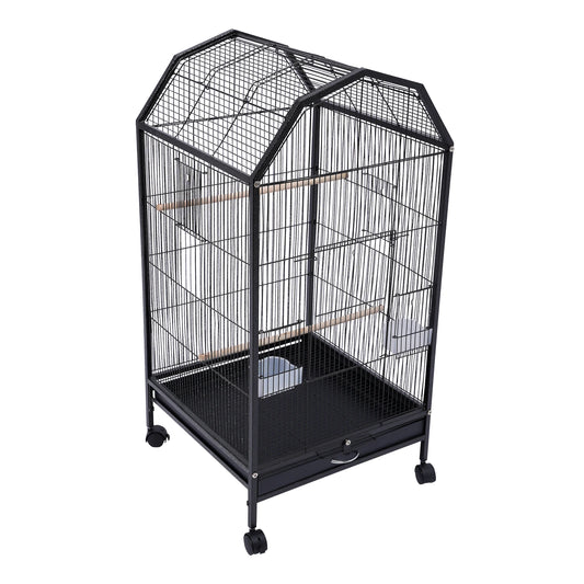 Large Play Bird Cage – Parrot & Finch Cage with Stand, Spacious Habitat for Macaws, Cockatoos & Medium-to-Large Birds