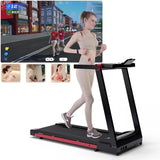 3.5HP Foldable Treadmill — 350 lbs Capacity, 6-Level Incline, App Tracking & 10 MPH Running Speed 🏃‍♂️